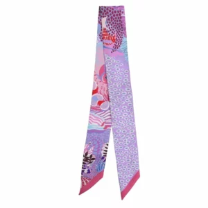 【二手】HERMES UNDER THE WAVES 絲巾 E22051