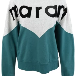 【二手】ISABEL MARANT 雙色圓領衛衣 34