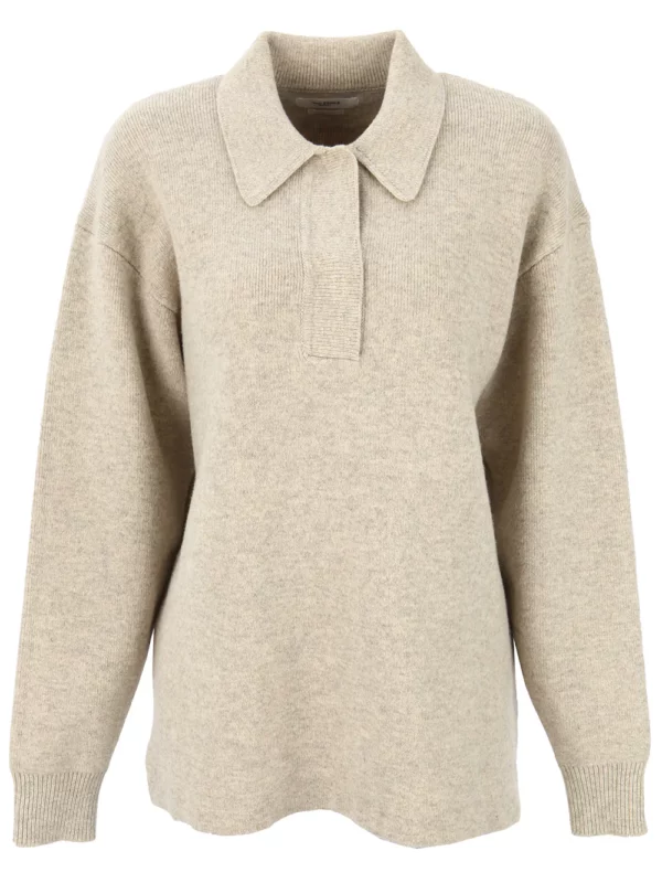【二手】ISABEL MARANT POLO 領針織毛衣 34