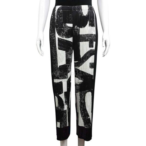 【未使用品】ISSEY MIYAKE PLEATS PLEASE 長褲 E18210