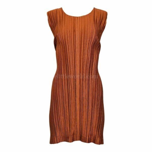 【未使用品】ISSEY MIYAKE PLEATS PLEASE 連身裙 E18229