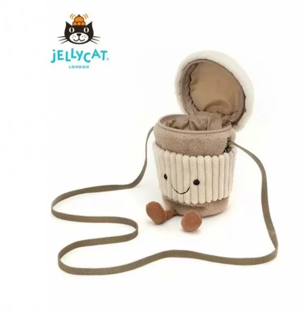【全新】JELLY CAT 咖啡杯包 22CM PD1176