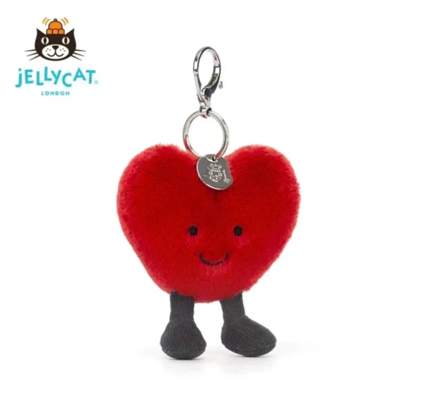 【全新】 JELLY CAT 毛絨愛心吊飾 PD1140