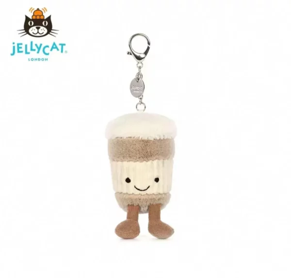 【全新】JELLY CAT 拿鐵咖啡掛件 PD1152