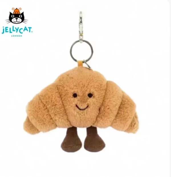 【全新】JELLY CAT 牛角包包掛件 PD1233