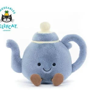 【全新】JELLY CAT 倫敦限定 茶壺公仔 PD1616