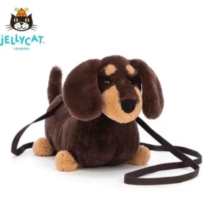 【全新】JELLY CAT 臘腸狗包 PD1711