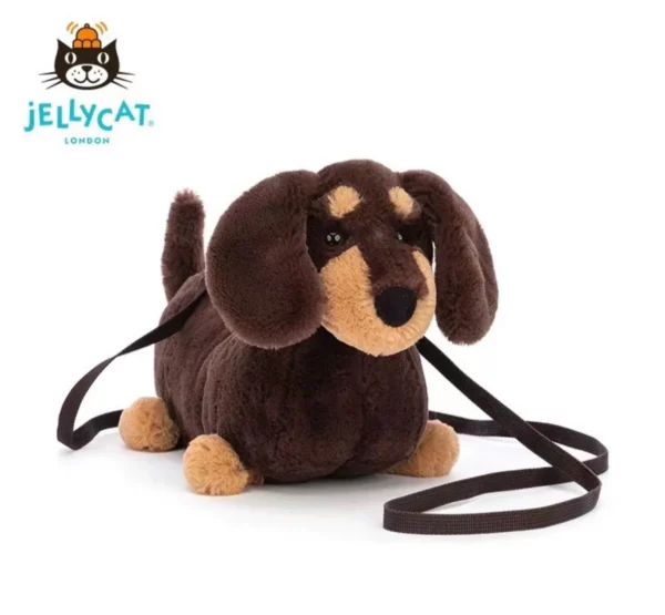 【全新】JELLY CAT 臘腸狗包 PD1711