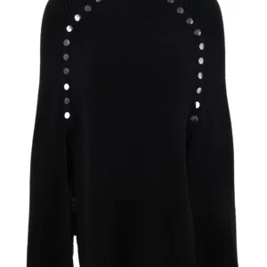 【二手】JIL SANDER 高領羊絨針織連衣裙 XL