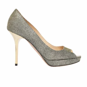 【二手】JIMMY CHOO 露趾高跟鞋 34.5 E19929