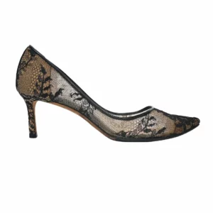 【二手】JIMMY CHOO 花卉蕾絲高跟鞋 35 E16793
