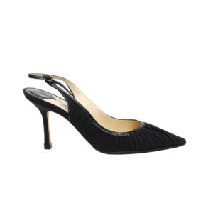 【二手】JIMMY CHOO 布質高跟鞋 37.5 E21894