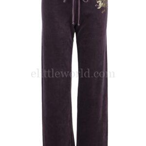 【二手】JUICY COUTURE LOGO 鑲嵌絲絨長褲 M