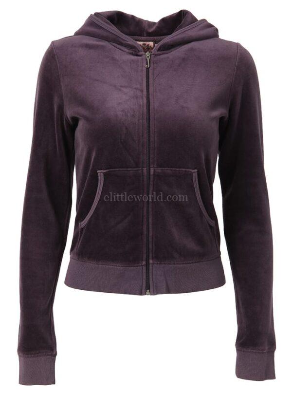 【二手】JUICY COUTURE 絲絨經典上衣 M