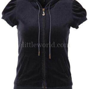 【二手】JUICY COUTURE 鑲嵌拉鍊飾上衣 S