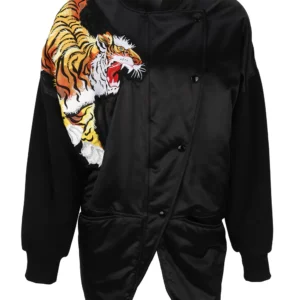 【二手】KENZO 老虎刺繡廓形夾克 36