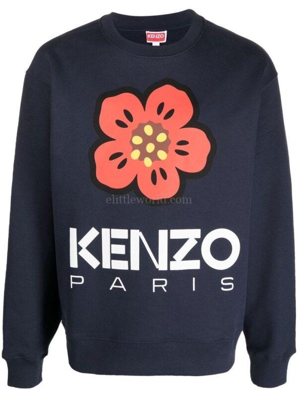 【意大利】KENZO BOKE FLOWER 棉質衛衣 L