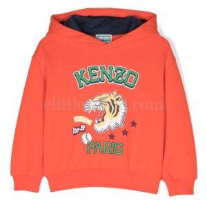 【意大利】KENZO KIDS LOGO 印花連帽衫 14Y