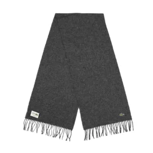【二手】LACOSTE EMB SCARF 羊毛圍巾 E22002