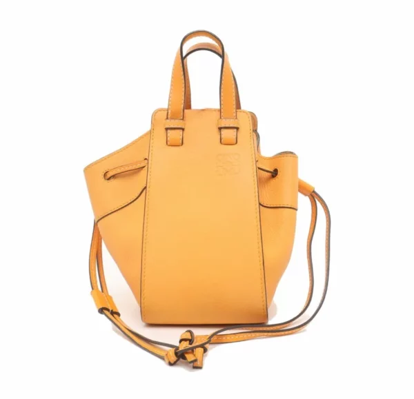 【二手】LOEWE HAMMOCK 迷你橙色手袋 PD1352
