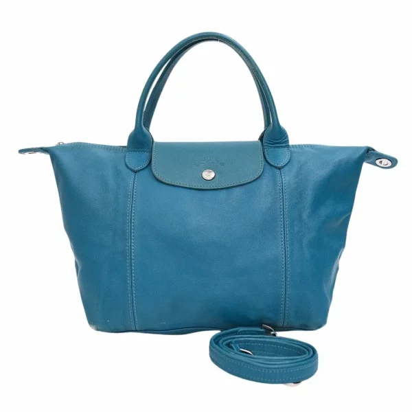 【二手】LONGCHAMP LE PLIAGE CUIR 手袋 E21187