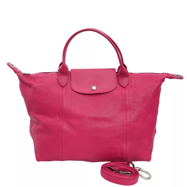 【二手】LONGCHAMP LE PLIAGE CUIR 手袋 E21484