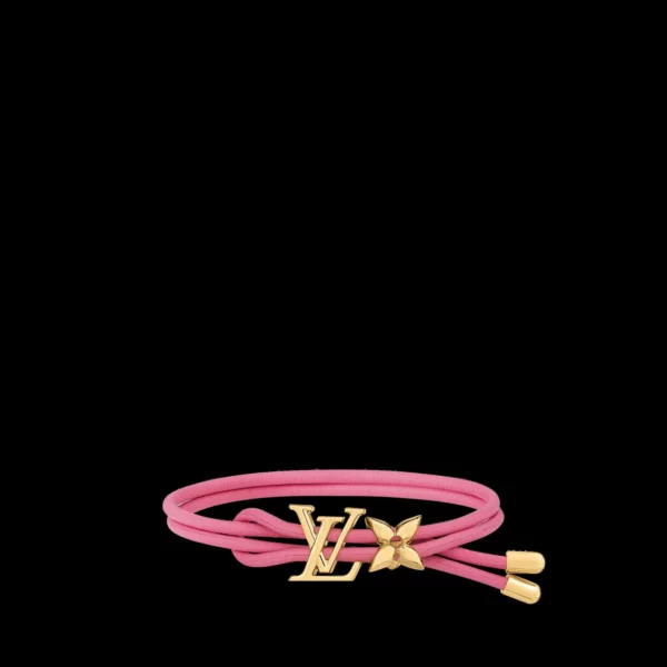 【二手】LOUIS VUITTON BLOOM 皮革手鍊 M8142Z E20576