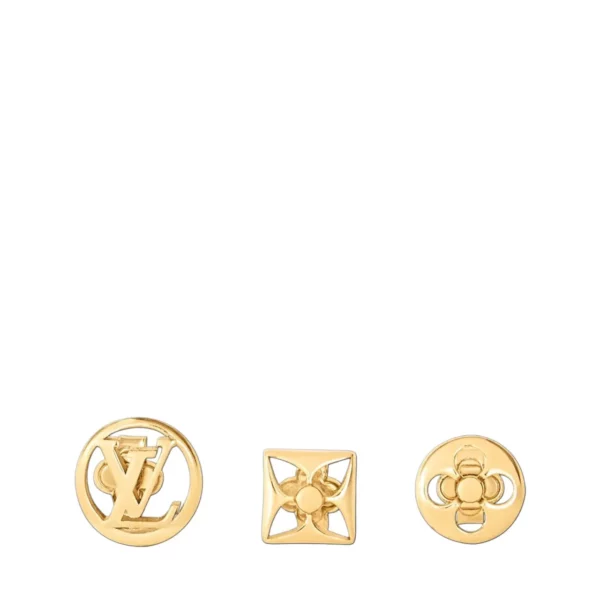 【二手】LOUIS VUITTON CRAZY IN LOCK 耳環套裝 PD1727
