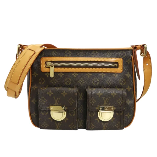 【二手】LOUIS VUITTON HUDSON 大號肩背袋 M40045 E22348