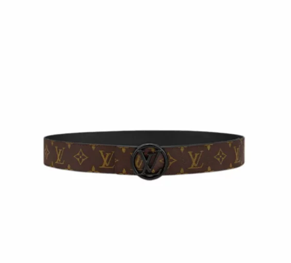 【二手】LOUIS VUITTON LV CIRCLE 40MM 雙面皮帶 95 M0170V RR1220