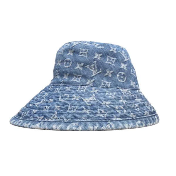 【二手】LOUIS VUITTON MONOGRAM 牛仔布漁夫帽 PD1372