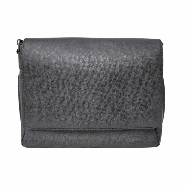 【二手】LOUIS VUITTON ROMAN TAIGA 中號郵差包 M32700 E19033