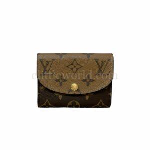 【未使用品】LOUIS VUITTON ROSALIE 零錢包 M82333 VV2190