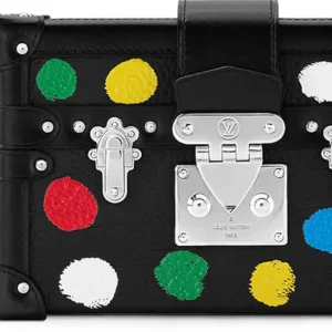 【全新】LOUIS VUITTON X YAYOI KUSAMA PETITE MALLE 手袋 E22464