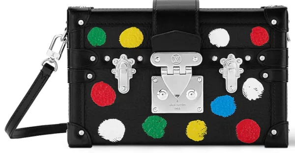 【全新】LOUIS VUITTON X YAYOI KUSAMA PETITE MALLE 手袋 E22464