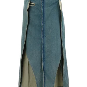 【意大利】MAISON MARGIELA 分層式仿舊牛仔半身裙 36