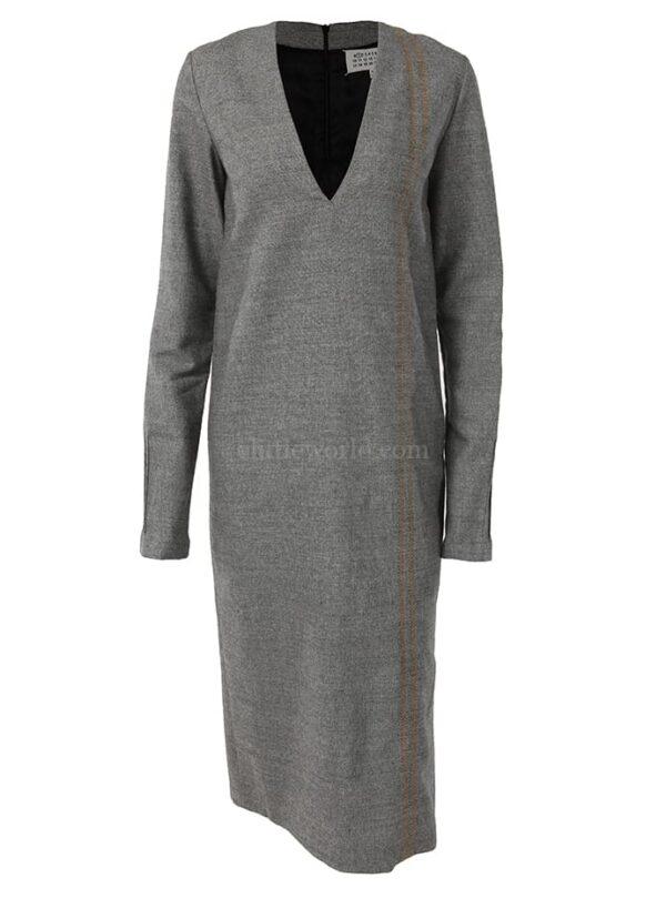 【二手】MAISON MARGIELA 對比線連衣裙 38