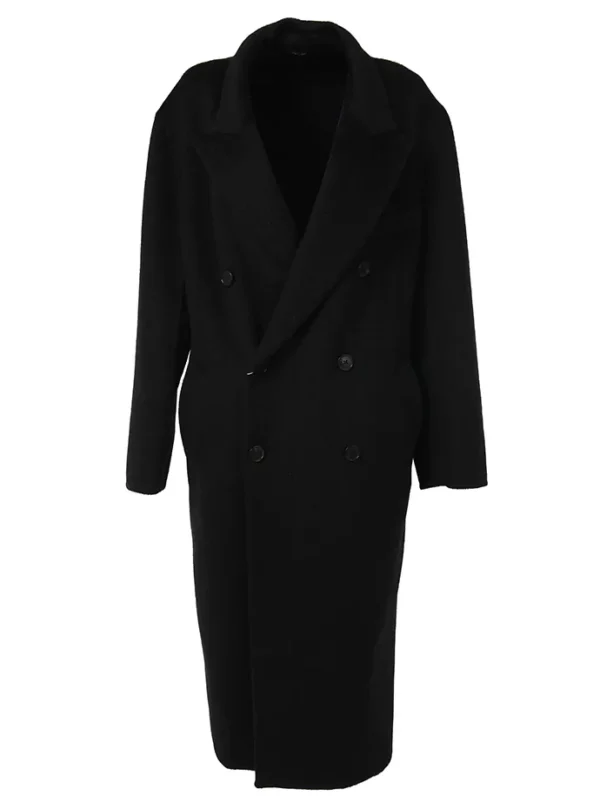 【二手】MAISON MARGIELA 雙排扣純色大衣 38