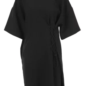 【二手】MAISON MARGIELA 超大款系帶飾連衣裙 38