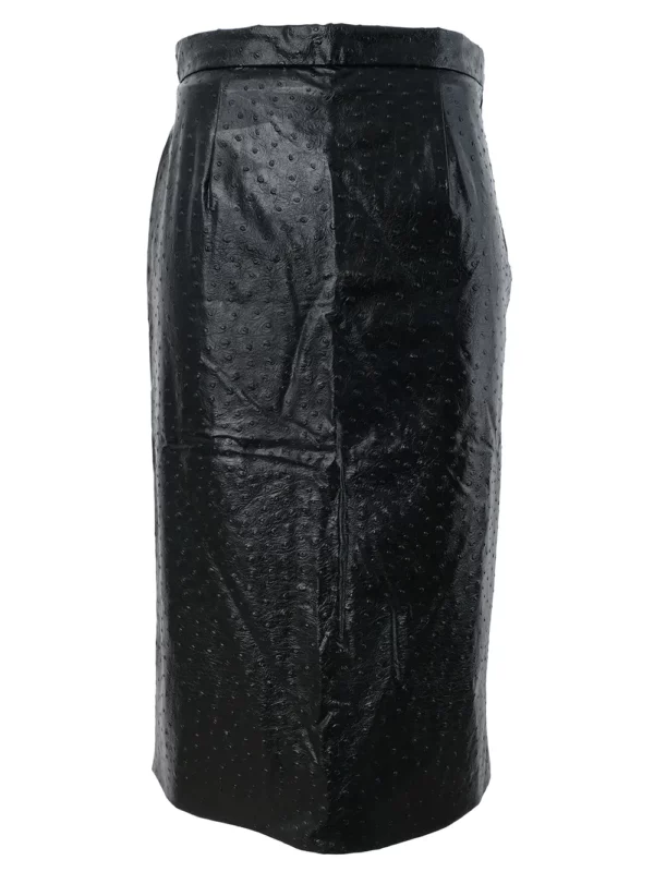 【二手】MAISON MARGIELA 紋理高腰半身裙 38