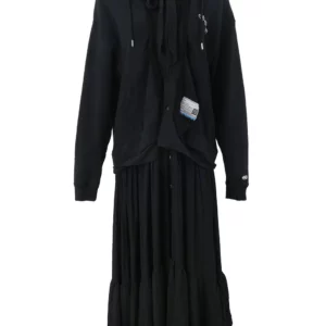 【二手】MAISON MIHARA YASUHIRO 拼接長款連衣裙 XL