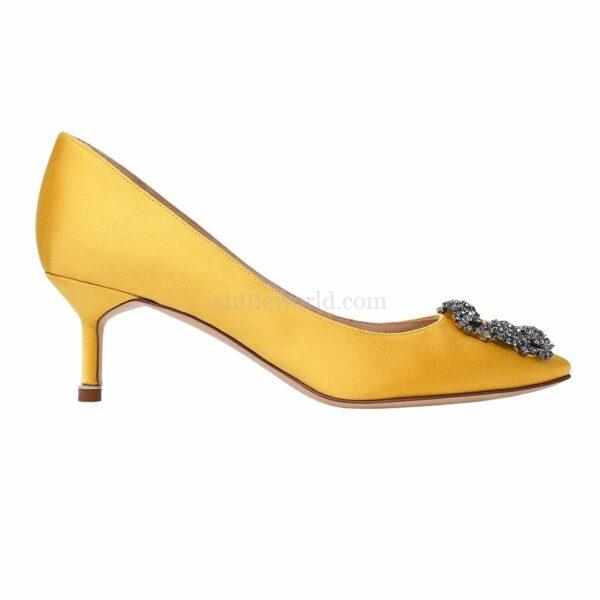【未使用品】MANOLO BLAHNIK HANGISI 高跟鞋 37 E18997