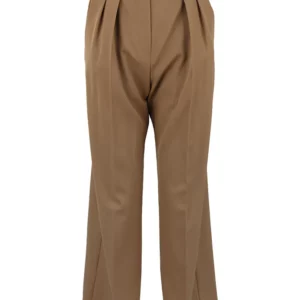 【二手】MAX MARA 羊毛華達呢長褲 36