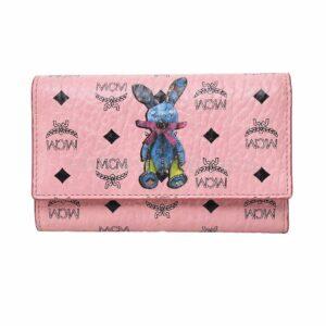 【未使用品】MCM 兔子垂蓋長錢包 S3847
