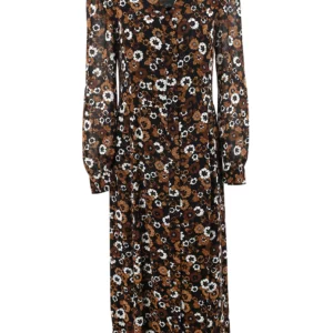 【二手】MICHAEL MICHAEL KORS 花卉印花長款連衣裙 M