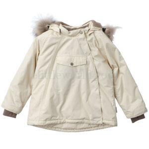 【二手】MINI A TURE 精靈帽防水棉服 7Y
