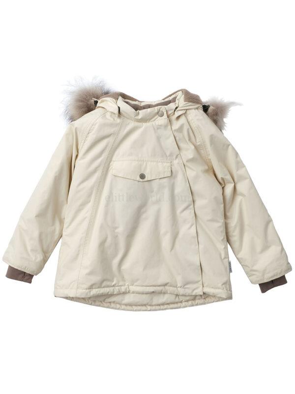 【二手】MINI A TURE 精靈帽防水棉服 7Y