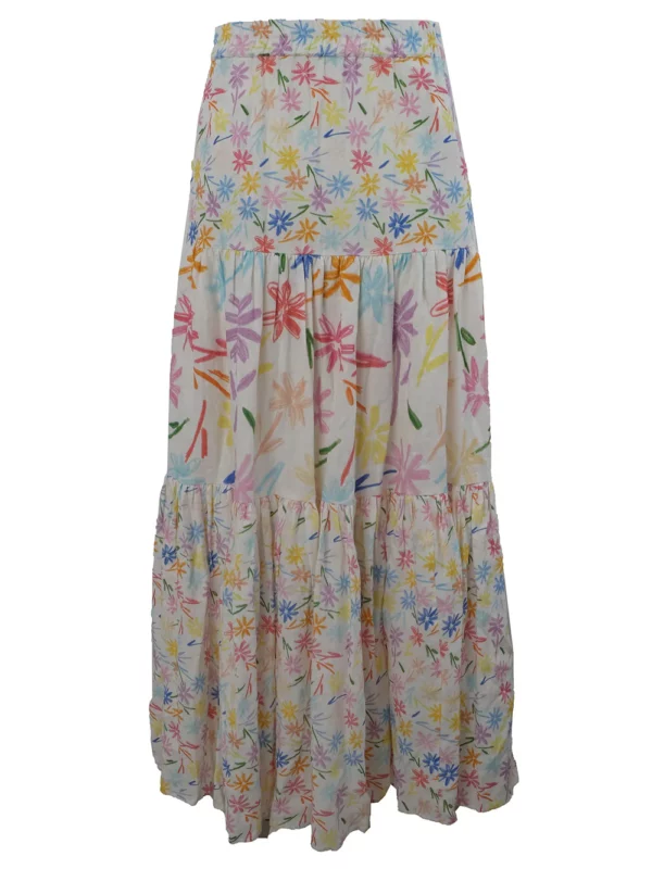 【意大利】MIRA MIKATI 花卉印花褶飾半身裙 34
