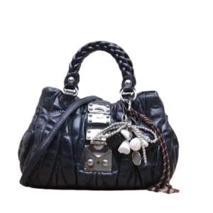 【二手】 MIU MIU 皮革肩背包 YY1649