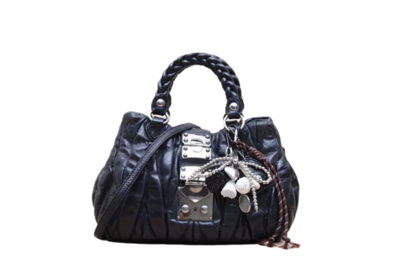 【二手】 MIU MIU 皮革肩背包 YY1649